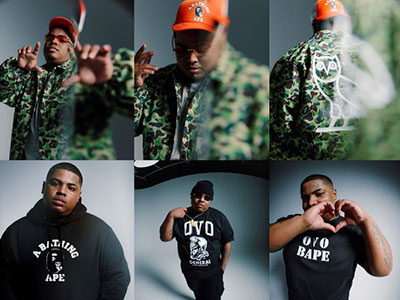 A BATHING APE® × OCTOBER’S VERY OWN