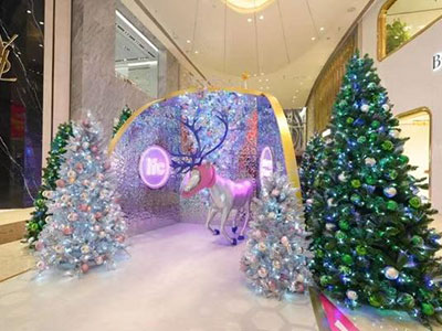 上海ifc商场乐享多元宇宙圣诞之旅 体验独有圣诞欢乐氛围