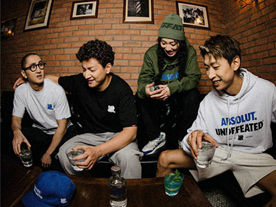 ABSOLUT.® × UNDEFEATED跨界打造城市三重奏中国限定系列