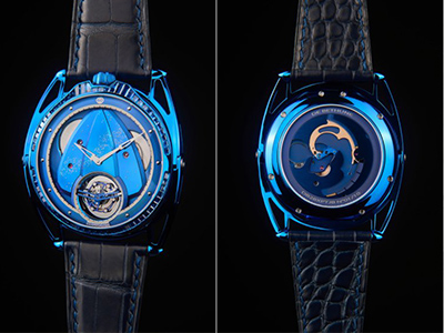 De Bethune推出DB28XP Kind of Blue Tourbillon Sapphire腕表