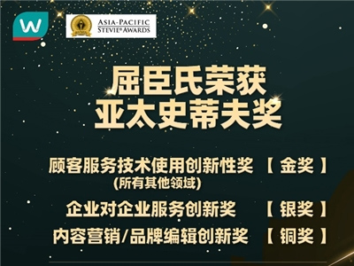 会员数创6500万新高，屈臣氏荣获亚太史蒂夫奖三项大奖