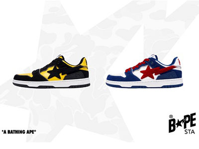 BAPE® SK8 STA发布灵感新色 回归美式街头风