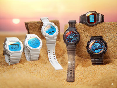 探索色彩之旅！G-SHOCK「Beach Time Lapse」系列带你潮酷一夏