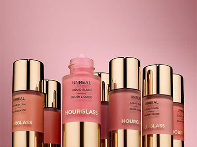 HOURGLASS全新小滴管液体腮红1，一滴生色，颊采漫延 揉进肌肤⾥的腮红，透现肌肤自然真实好气⾊