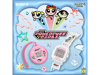 卡西欧携手飞天小女警，带来BABY-G创新时尚风潮
