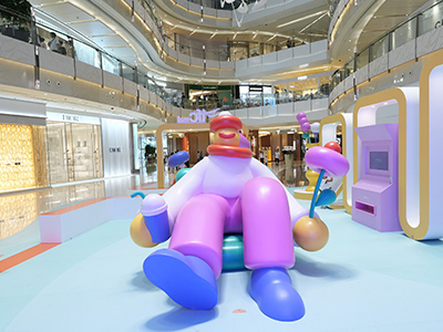 上海ifc商场     当夏·炫彩波普艺术之旅 