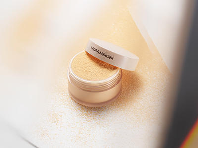 全新 Laura Mercier 罗拉玛希焕颜清透柔焦蜜粉 “绒雾柔焦 16H1舒润持妆”
