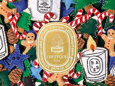 Diptyque携手艺术家Lucy Sparrow，玩趣启幕冬日限量系列
