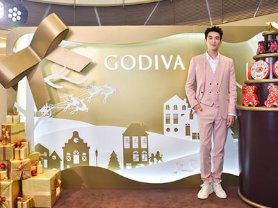 GODIVA歌帝梵携手品牌代言人林更新 共启「挚爱 自非梵」限定快闪活动，领略冬日巧克力艺术灵感