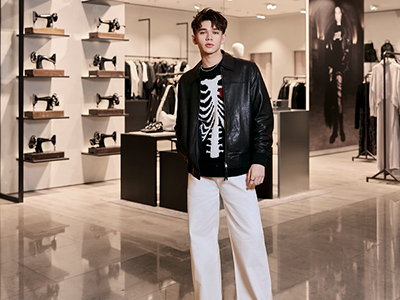 ALLSAINTS第三家精品店落地上海静安嘉里中心 歌手庆怜星耀启幕庆典