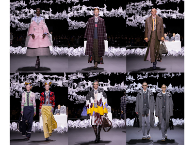 thom browne 2025秋冬男装与女装系列