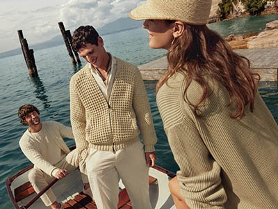 CANALI 2025 春夏系列广告大片 定格湖畔时光