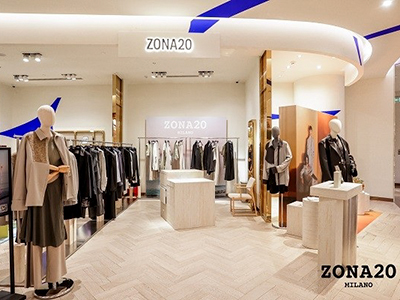 ZONA20 MILANO进驻上海老佛爷百货，揭幕中国首店