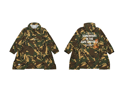 AAPE × ALPHA INDUSTRIES 2025春夏联名系列 军潮领航，型格新释