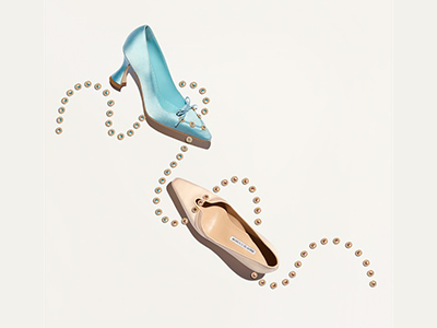 Manolo Blahnik 2025年夏季女士系列：艺术、经典与时尚交织