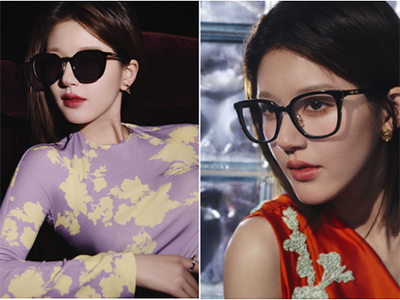 Versace 推出新系列眼镜：赵露思演绎展现精致细节