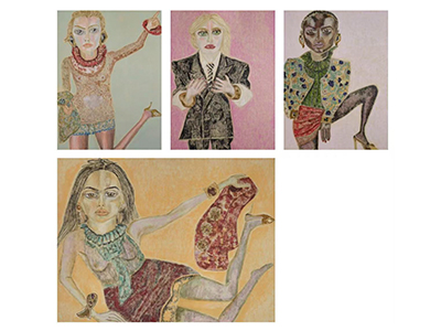 SAINT LAURENT 圣罗兰 2025 夏季女士系列 FRANCESCO CLEMENTE 执笔创作 ANTHONY VACCARELLO 委托制作