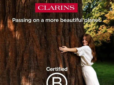 Clarins娇韵诗获B Corp认证，引领美丽行业可持续新标杆 