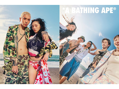 海滨派对，盛夏狂想 A BATHING APE®发布RAVE VIBES夏季系列