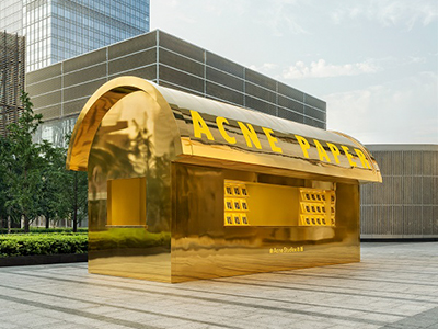 《Acne Paper》二十周年纪念刊《Golden》快闪书报亭惊喜登陆