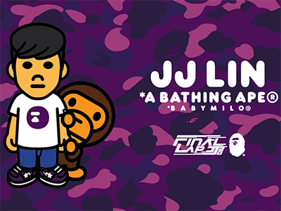 BAPE® × JJ LIN BABY MILO® TEE