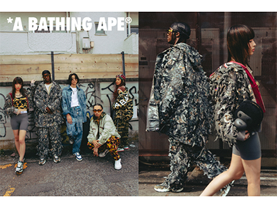 A BATHING APE® 2025秋冬系列 “CONNECT WITH PEOPLE”