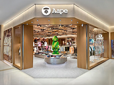 盛夏七月，AAPE全新门店四城齐开
