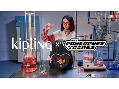 Kipling x 飞天小女警联名系列登场，奔赴今夏充能旅程！