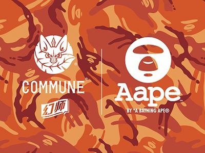 AAPE × COMMUNE 欢聚潮流食刻