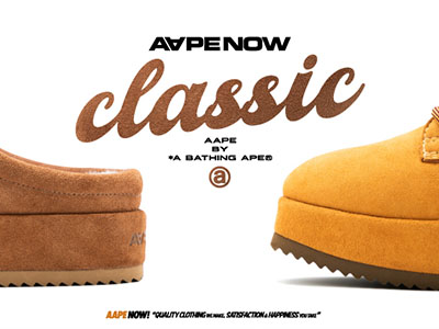 AAPENOW全新经典冬日鞋靴 CLASSIC CLOG SHOES及CHUNKY BOOTS登场