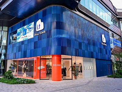 i.t blue block携手BEAMS于上海前滩太古里店闪耀揭幕
