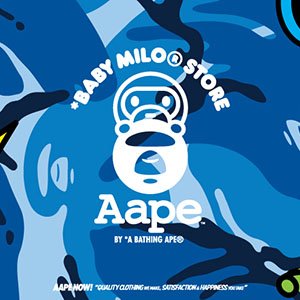 AAPE × BABY MILO® STORE 2025秋冬系列 全家总动猿，庆祝欢聚时刻