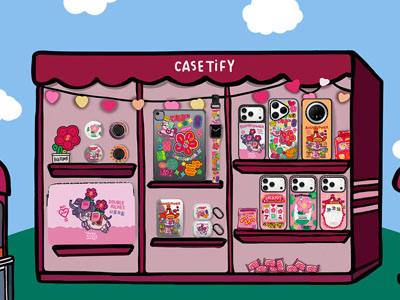 CASETiFY | RICH FLOWER 有钱花艺术家系列：新春游园会欢乐启幕