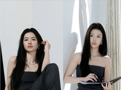 青年演员卢昱晓佩戴 SWAROVSKI 出席都市剧《轧戏》线下剧宣活动