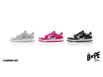 BAPE® SK8 STA COLOR CAMO全新系列 经典轮廓，迭代新生