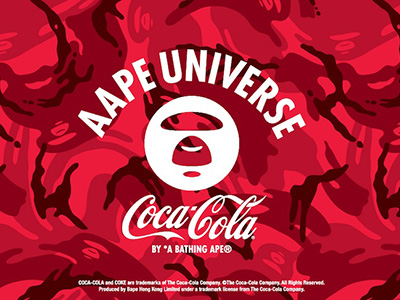 AAPE × COCA-COLA® 碰响潮流时刻 开启新年红运