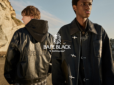 BAPE BLACK® 2026春夏系列 奢华GRUNGE摇滚风格邂逅日式优雅匠艺