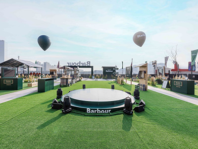 Barbour“春迹漫行”主题快闪活动于上海Gate M 梦中心璀璨启幕