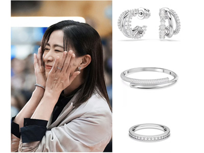 优雅高智，悦己闪耀 佘诗曼《正义女神》香港剧宣活动造型赏析