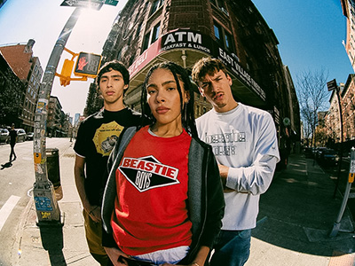 Levi's® x Beastie Boys 联名T恤系列：致敬乐队成长期与纽约文化根源
