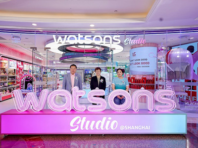 屈臣氏全新概念店「Watsons Studio」全国首店登陆上海环球港