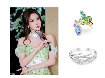 梦幻鎏光，清丽优雅 弦子《有歌第二季》录制现场造型赏析