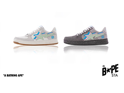 BAPE®携手全球领先的球鞋资讯平台SNEAKER NEWS推出限量BAPE STA™