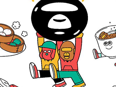 AAPE x JUN OSON联名系列登场 以「环球美食文化」展开一场玩味艺术之旅