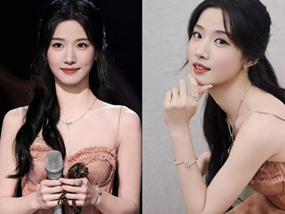 溢彩流光，璀璨绽放 卢昱晓芒果春夏生长大会造型赏析