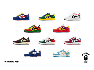 BAPE®与KidSuper联袂呈献SUPERBAPE CUP系列 庆祝 BAPE STA™ 25 周年的全球创意盛典