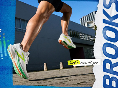 BROOKS“能量缓震”跑鞋Ghost Amp全新登场 一步响应，节奏随心掌控