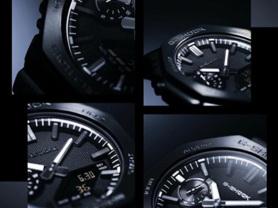 演绎黑奢美学，坚守硬核本色  —— 卡西欧 G-SHOCK 全新 LUXE BLACK 系列腕表焕新登场