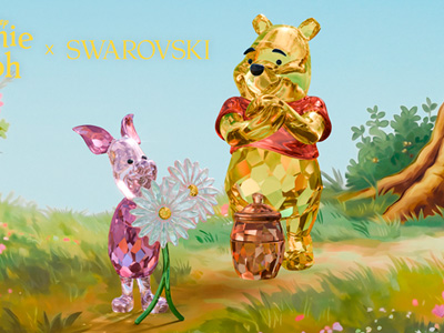 迪士尼与施华洛世奇共庆Winnie the Pooh 100周年