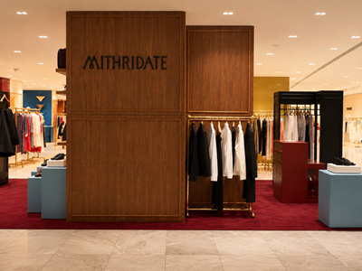 MITHRIDATE 登陆巴黎老佛爷百货，品牌限时快闪空间盛大启幕